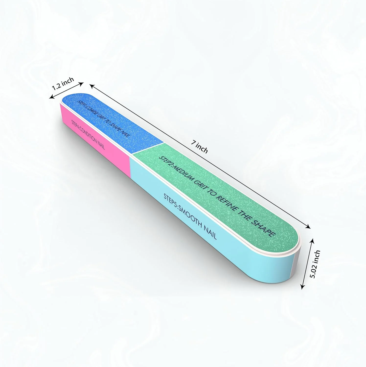 بلاک بافر ناخن 7 طرفه Morary برای درخشش و صافی ناخن های طبیعی، بلاک بافر ارتقا یافته هفت مرحله ای، پولیشر، سوهان ناخن، بافر 150/320/600/1200/4000 گریت برای درخشش و بافر کردن ناخن ها بلاک بافر ناخن 7 طرفه Morary برای درخشش و صافی ناخن های طبیعی، بلاک بافر ارتقا یافته هفت مرحله ای، پولیشر، سوهان ناخن، بافر 150/320/600/1200/4000 گریت برای درخشش و بافر کردن ناخن ها