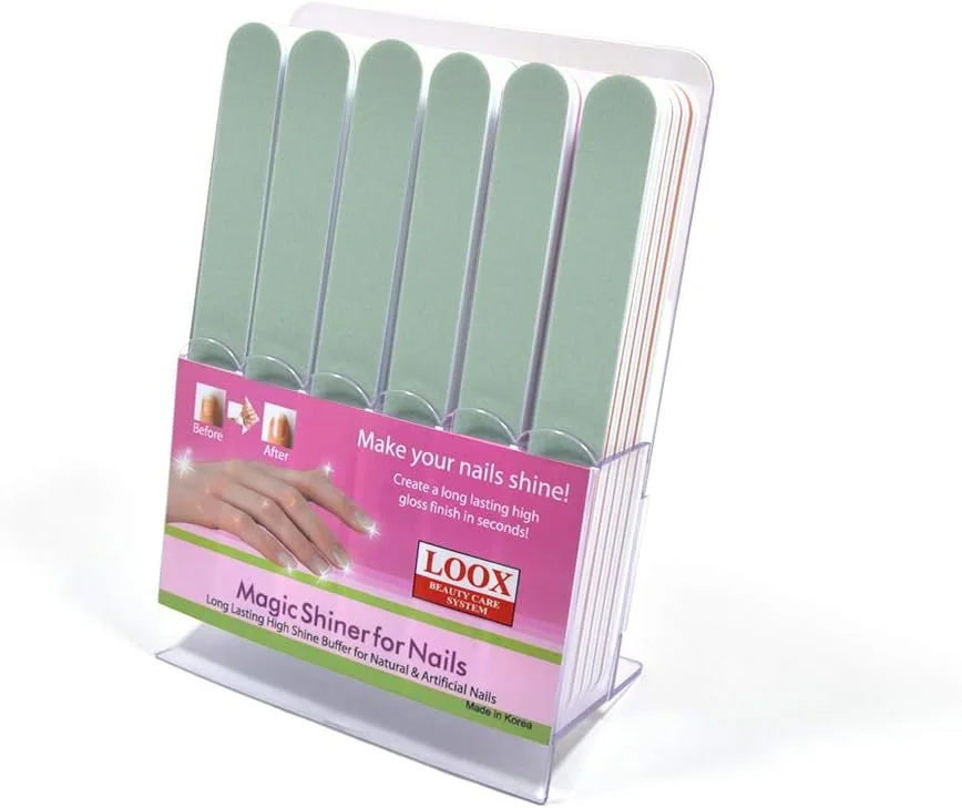 بافر براق کننده ناخن MIRA (1 استند 30 عددی) بافر ناخن حرفه ای دو طرفه بافر براق کننده ناخن MIRA (1 استند 30 عددی) بافر ناخن حرفه ای دو طرفه