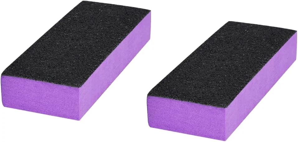 بلاک بافر LNAUJS، بسته 2 عددی، کیت ابزار مانیکور حرفه ای، گریت 100/180، سوهان پدیکور ناخن مشکی و سوهان پولیش و سمباده بلاک بافر LNAUJS، بسته 2 عددی، کیت ابزار مانیکور حرفه ای، گریت 100/180، سوهان پدیکور ناخن مشکی و سوهان پولیش و سمباده