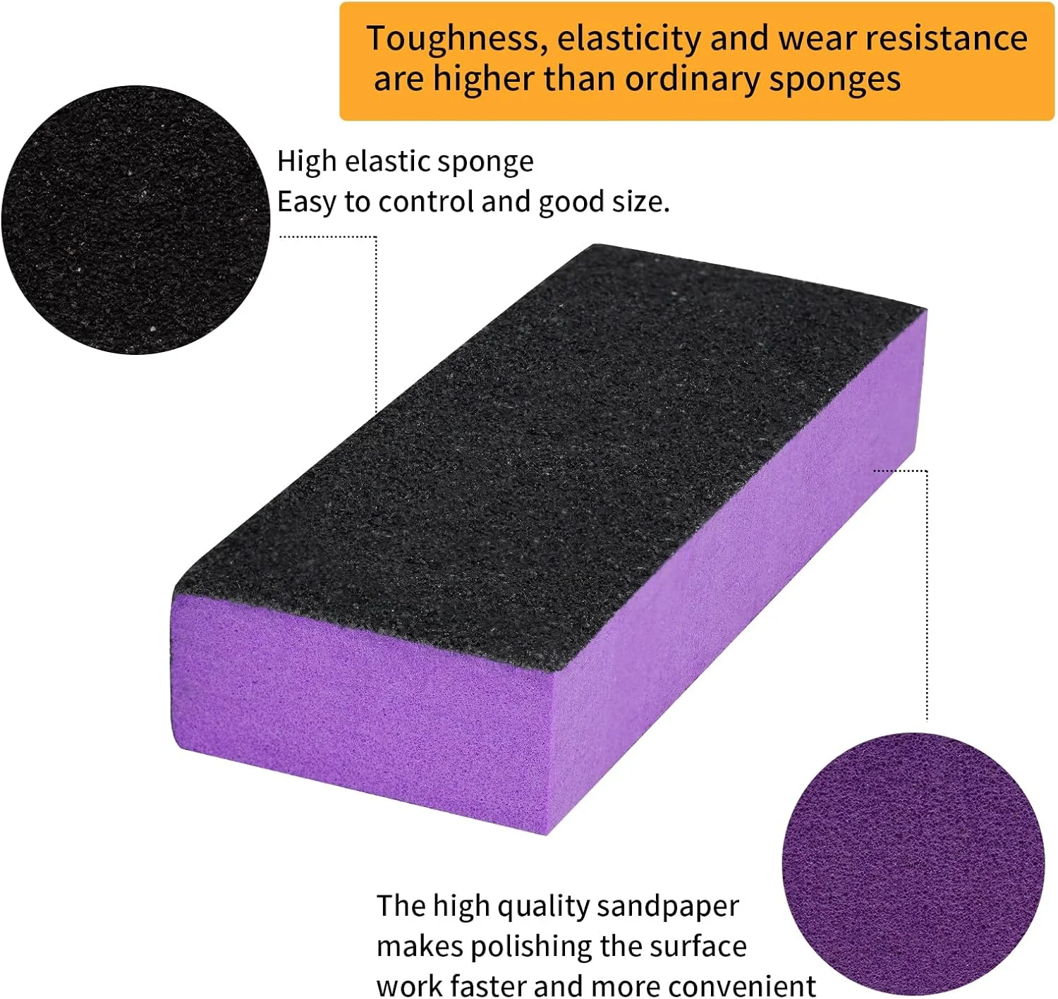 بلاک بافر LNAUJS، بسته 2 عددی، کیت ابزار مانیکور حرفه ای، گریت 100/180، سوهان پدیکور ناخن مشکی و سوهان پولیش و سمباده بلاک بافر LNAUJS، بسته 2 عددی، کیت ابزار مانیکور حرفه ای، گریت 100/180، سوهان پدیکور ناخن مشکی و سوهان پولیش و سمباده