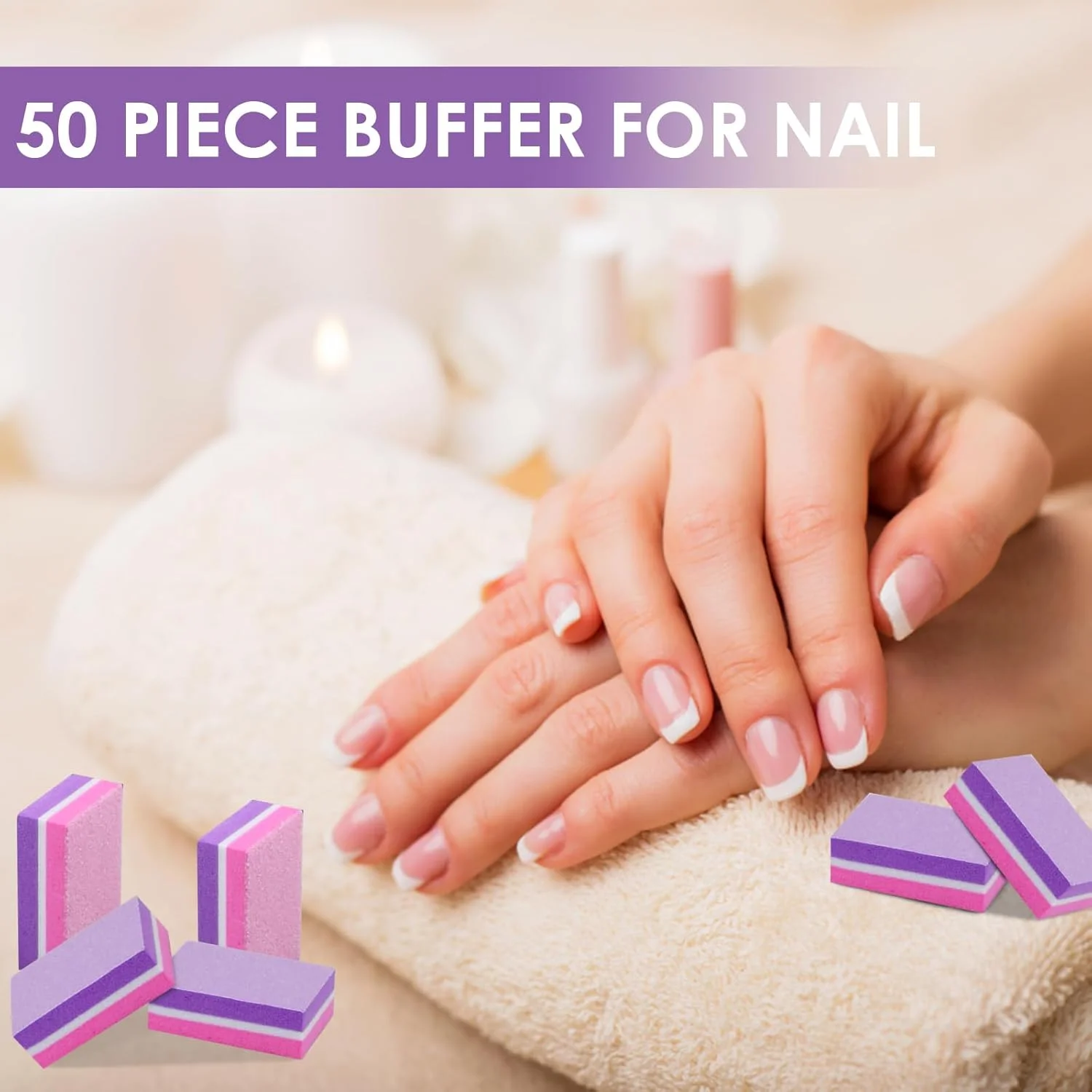 بسته 50 عددی بافر ناخن، مینی سوهان ناخن برای ناخن های ژلی، بلوک های سمباده بافر، بلوک های بافر ناخن، بلوک پولیش 100/180، اسفنج دو طرفه، سوهان ناخن، ابزار مانیکور، بلوک پولیش ناخن بسته 50 عددی بافر ناخن، مینی سوهان ناخن برای ناخن های ژلی، بلوک های سمباده بافر، بلوک های بافر ناخن، بلوک پولیش 100/180، اسفنج دو طرفه، سوهان ناخن، ابزار مانیکور، بلوک پولیش ناخن