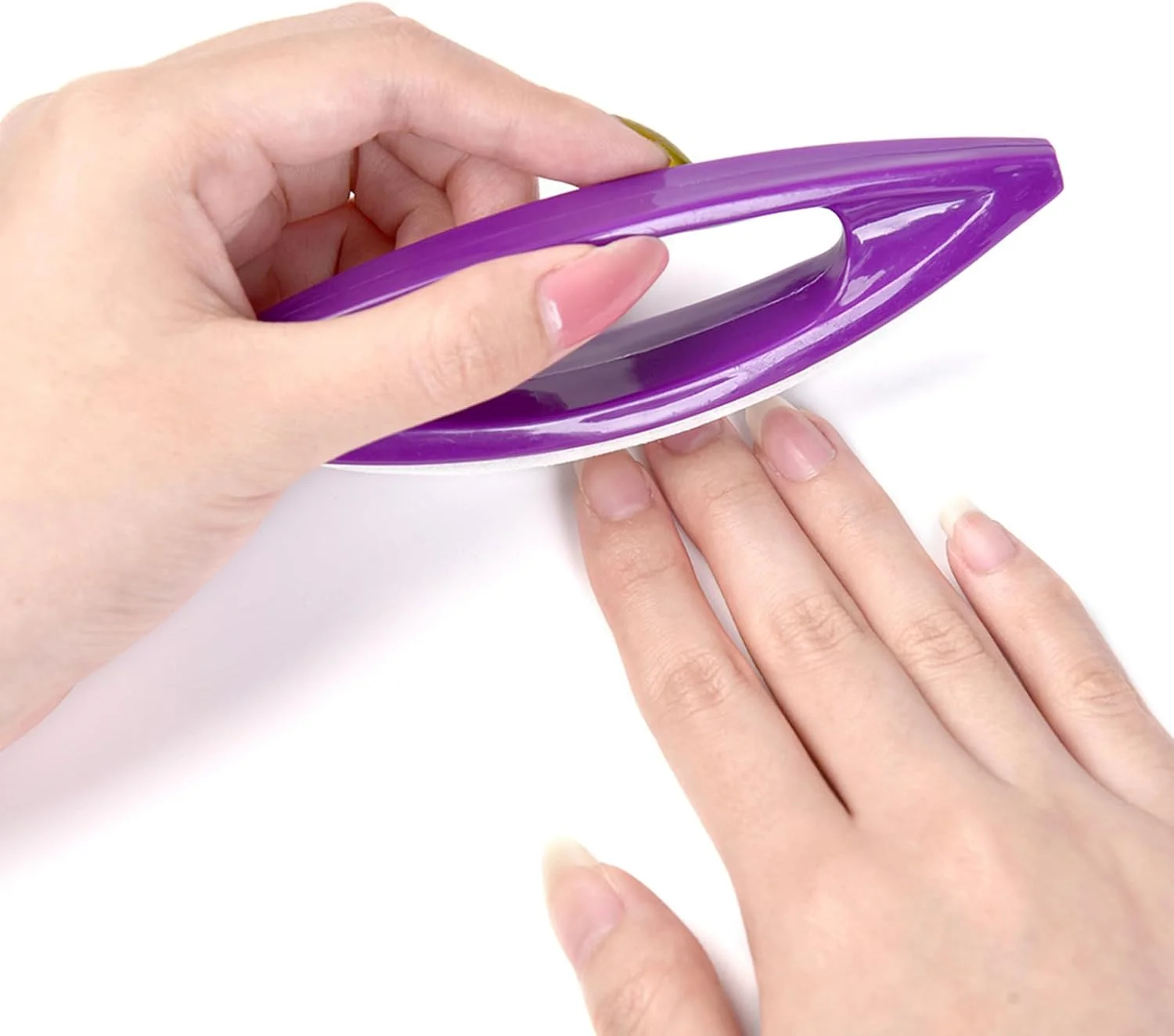 KAZIPOP برس پولیش ناخن چرمی از جنس چرم گوسفند، ست ابزار هنری سوهان ناخن و بافر ناخن پوست گوسفندی برای مانیکور و پدیکور، 2 عدد KAZIPOP برس پولیش ناخن چرمی از جنس چرم گوسفند، ست ابزار هنری سوهان ناخن و بافر ناخن پوست گوسفندی برای مانیکور و پدیکور، 2 عدد