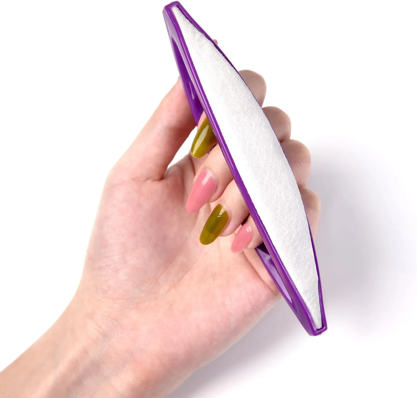 KAZIPOP برس پولیش ناخن چرمی از جنس چرم گوسفند، ست ابزار هنری سوهان ناخن و بافر ناخن پوست گوسفندی برای مانیکور و پدیکور، 2 عدد KAZIPOP برس پولیش ناخن چرمی از جنس چرم گوسفند، ست ابزار هنری سوهان ناخن و بافر ناخن پوست گوسفندی برای مانیکور و پدیکور، 2 عدد