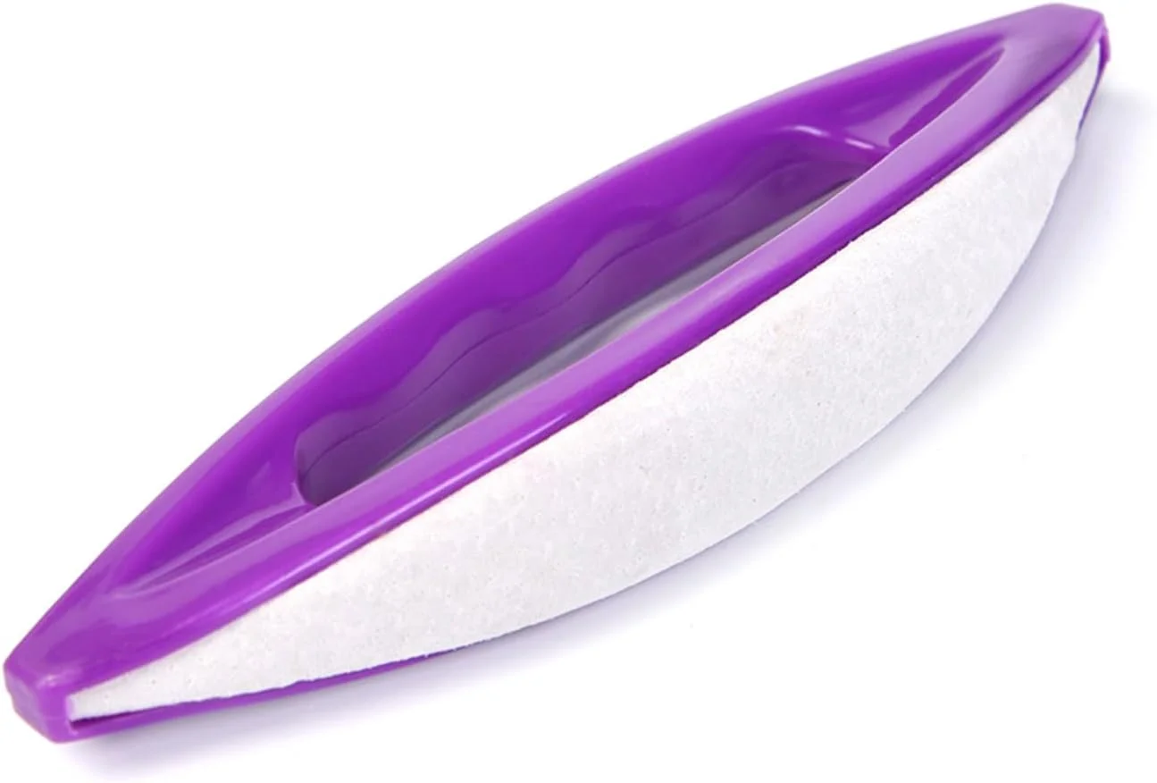 KAZIPOP برس پولیش ناخن چرمی از جنس چرم گوسفند، ست ابزار هنری سوهان ناخن و بافر ناخن پوست گوسفندی برای مانیکور و پدیکور، 2 عدد KAZIPOP برس پولیش ناخن چرمی از جنس چرم گوسفند، ست ابزار هنری سوهان ناخن و بافر ناخن پوست گوسفندی برای مانیکور و پدیکور، 2 عدد