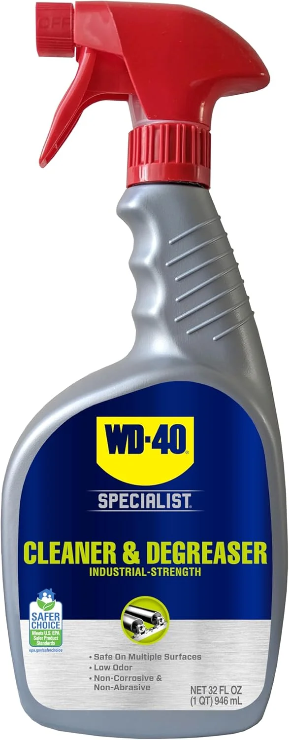 پاک کننده و چربی زدای صنعتی WD-40 Specialist، ۹۴۶ میلی لیتر [اسپری غیرآئروسل]