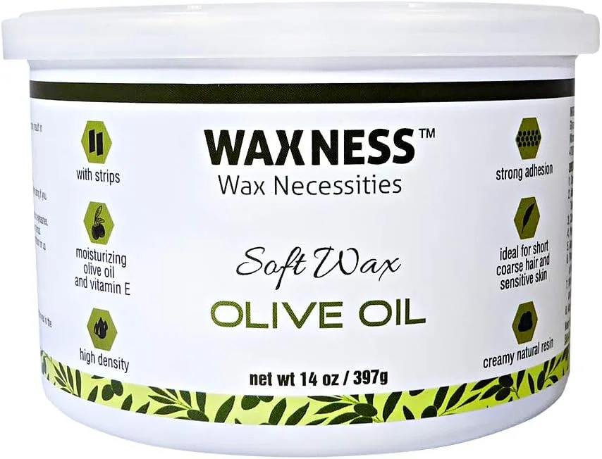 وکس موهای زائد Waxness با روغن زیتون کرمی 400 گرم