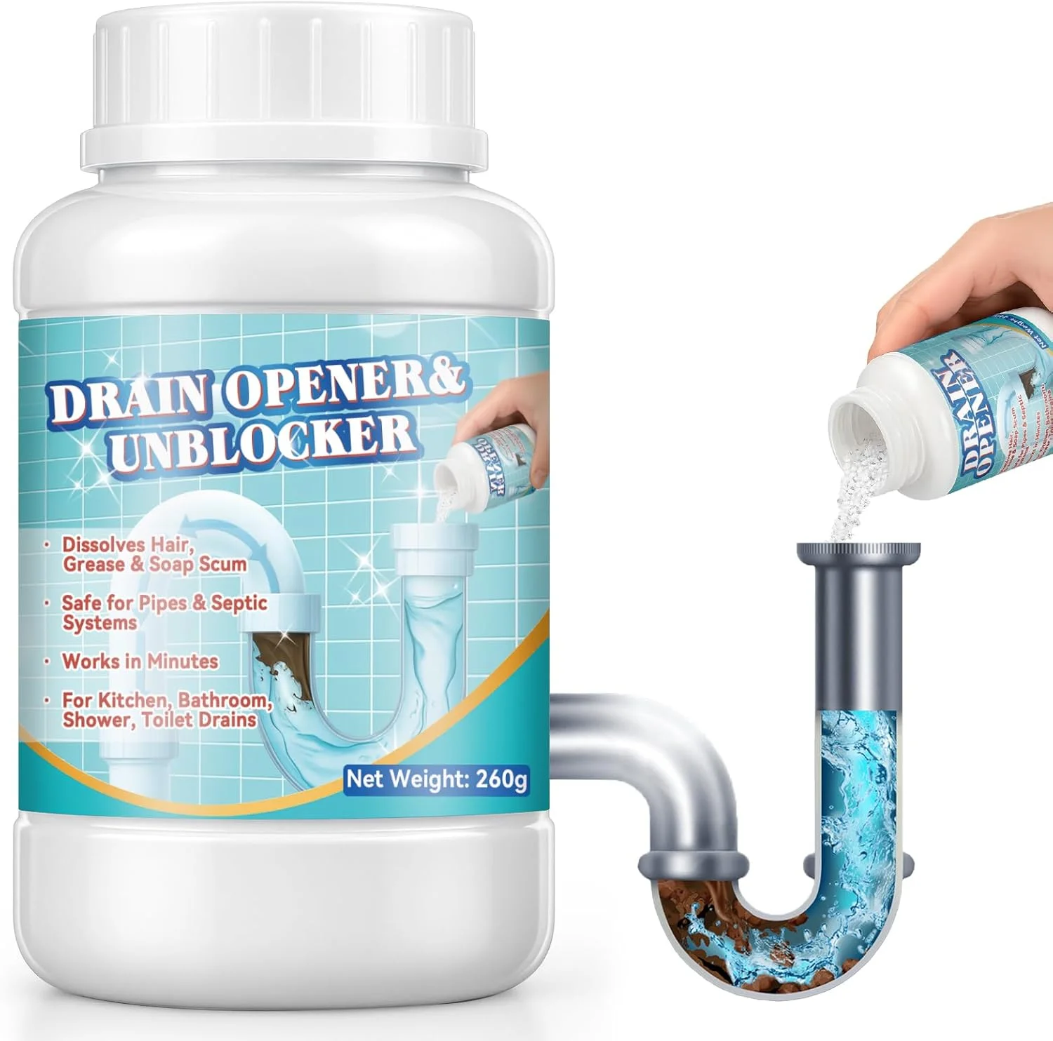 فنر بازکن لوله ماشین لباسشویی (1 عدد، مشکی)