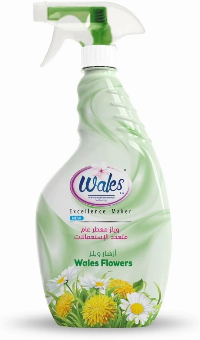 خوشبو کننده چند منظوره Wales با رایحه گل های سبز، 450 میلی لیتر
