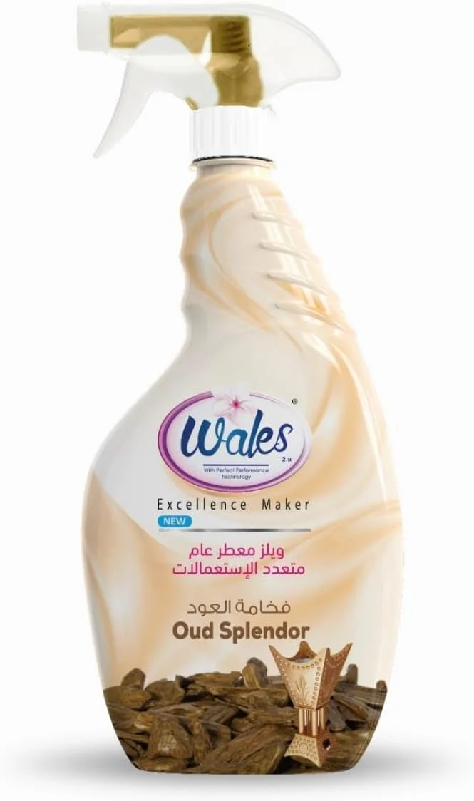 خوشبو کننده چند منظوره Wales با رایحه عود و شکوه 450 میلی لیتر