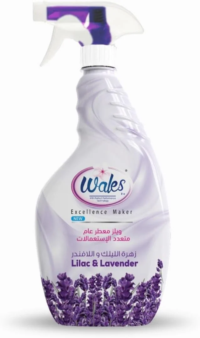 خوشبو کننده چند منظوره Wales با رایحه یاس بنفش و اسطوخودوس 450 میلی لیتر