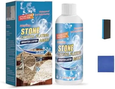 ماده براق کننده سنگ VIED، ماده آبکاری کریستال سنگ، پاک کننده لکه سنگ، پاک کننده لکه مرمر (1)