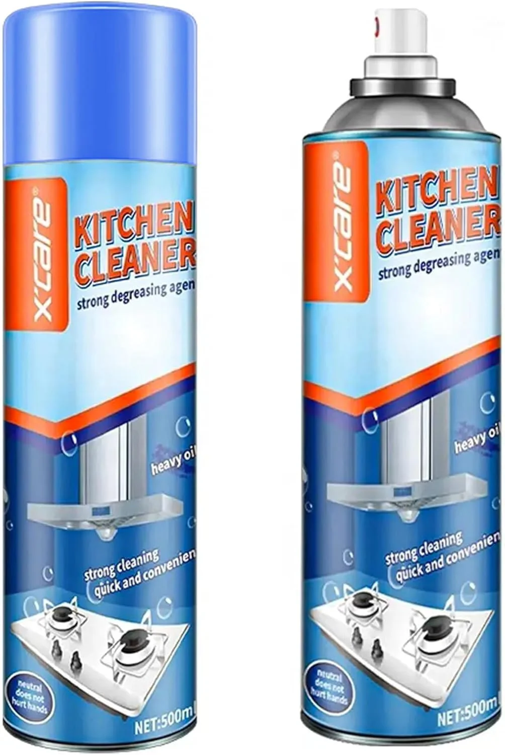 اسپری پاک کننده قوی چربی آشپزخانه VersaMarts، 500 میلی لیتر