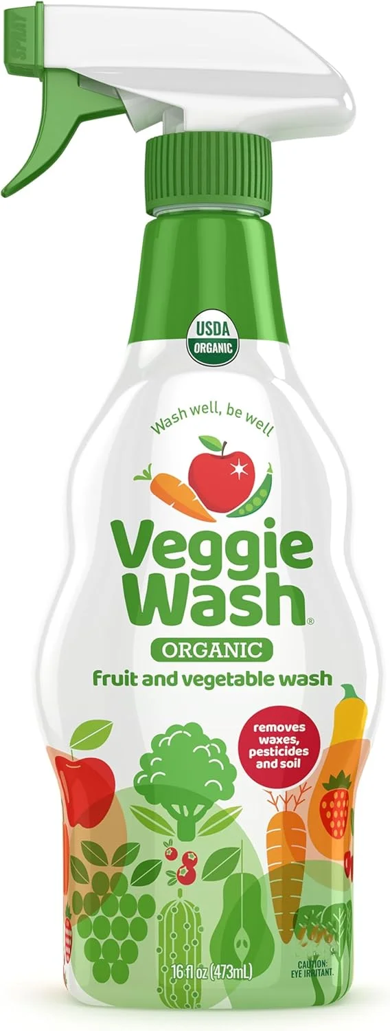مایع شستشوی میوه و سبزیجات ارگانیک Veggie Wash، ۴۷۳ میلی لیتر