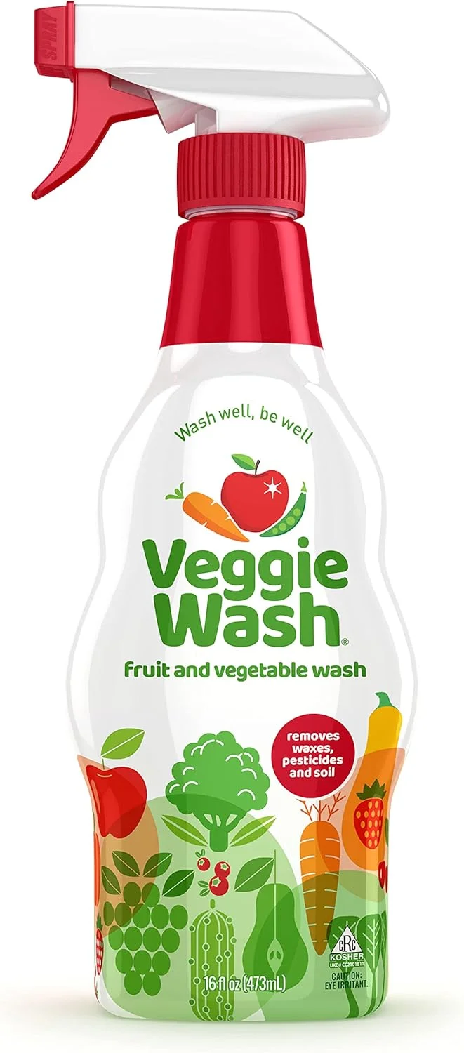مایع شستشوی میوه و سبزیجات Veggie Wash، پاک کننده 473 میلی لیتری