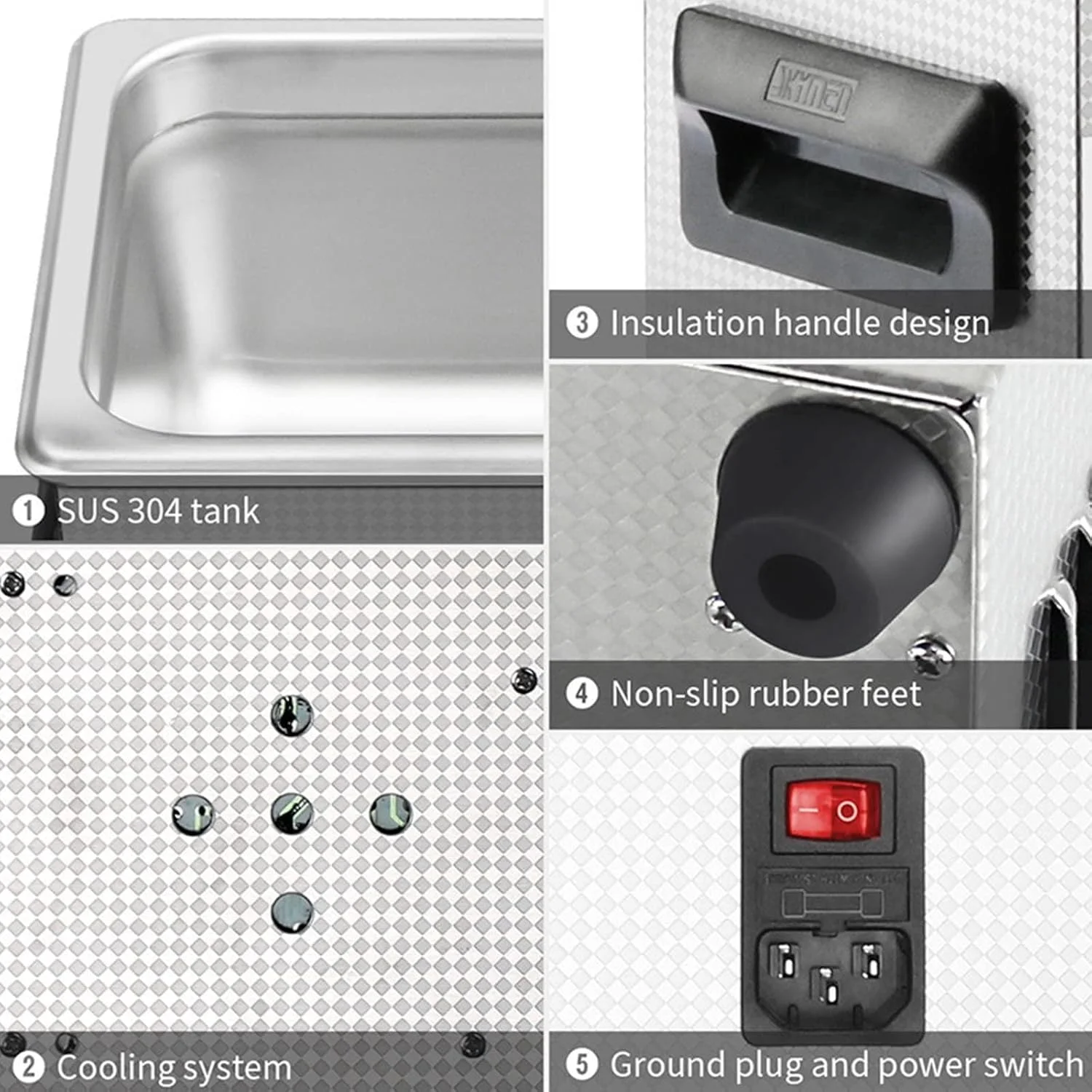 دستگاه تمیز کننده التراسونیک UPIKIT با ظرفیت 30 لیتر، دارای گرمکن و تایمر 0-30 دقیقه، با سیستم تخلیه، برای تمیز کردن بردهای مدار، پیچ های آزمایشگاهی، بلبرینگ ها، قطعات فلزی