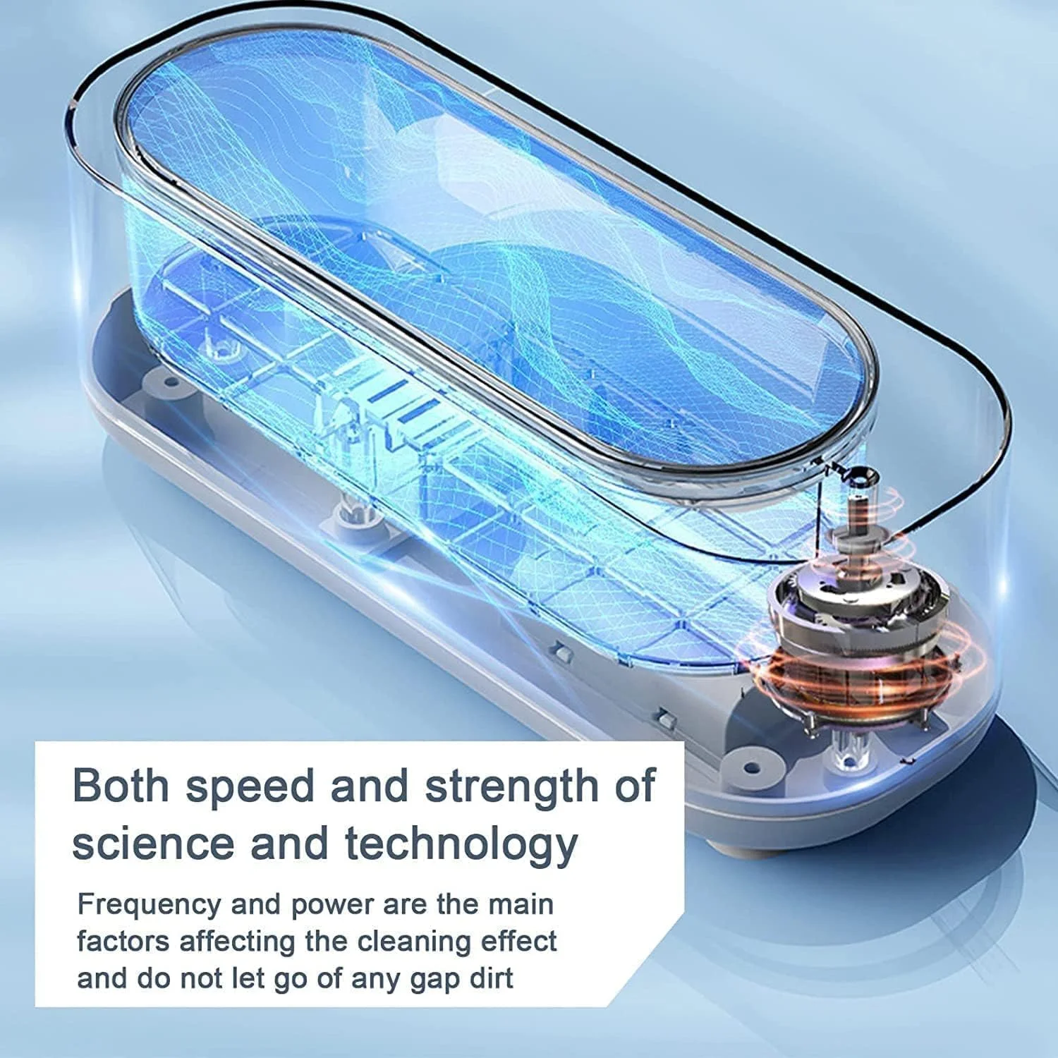 دستگاه تمیز کننده التراسونیک جواهرات، دستگاه تمیز کننده التراسونیک، دستگاه قابل حمل 360 درجه حرفه ای کم صدا برای عینک، جواهرات، ساعت، انگشتر، عینک