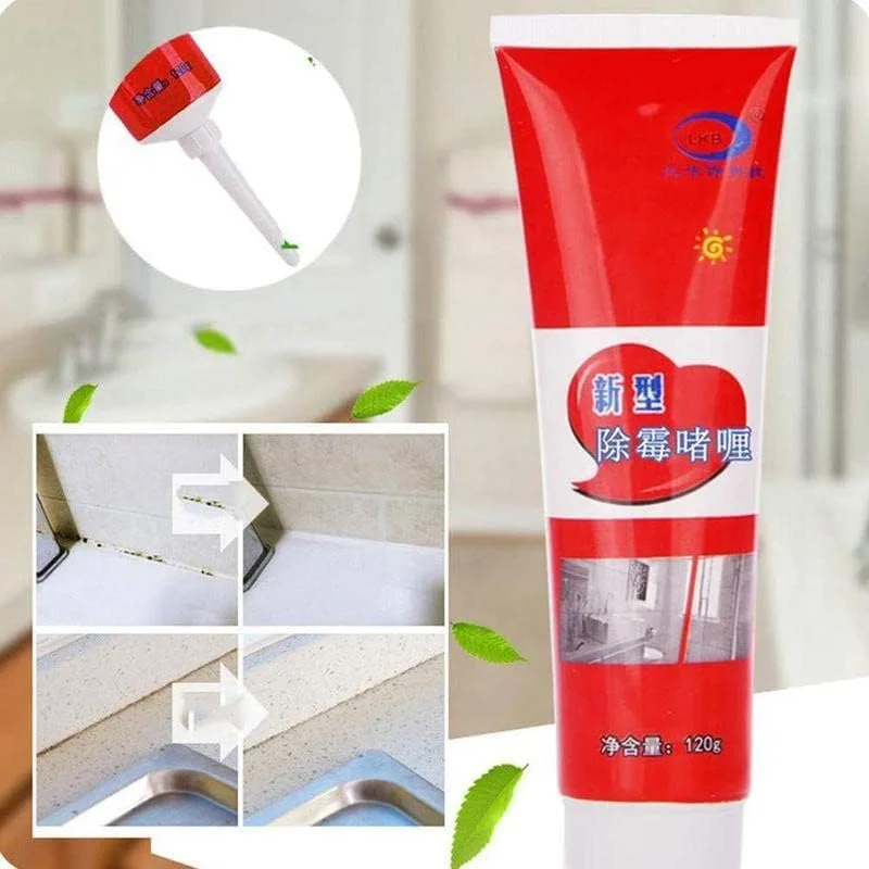 ژل از بین برنده کپک خانگی TYCA، ژل تمیز کننده دوغاب برای نوار ماشین لباسشویی، کاشی دیوار، درزگیر دوغاب حمام، تمیز کننده سینک آشپزخانه