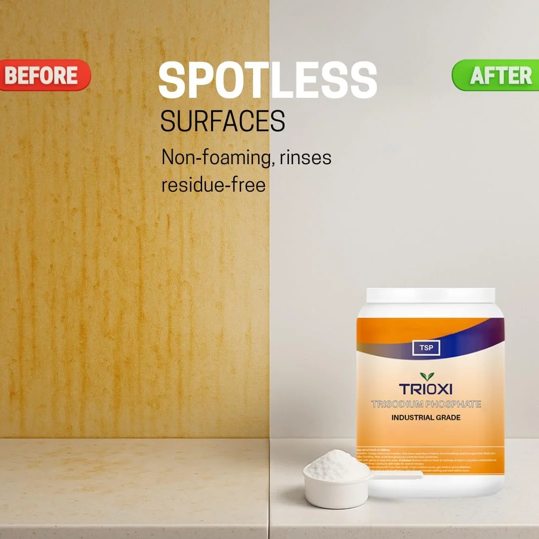 تری‌اکسی تری‌سدیم فسفات TSP بطری 1 کیلوگرمی - پاک کننده قوی و نرم کننده آب