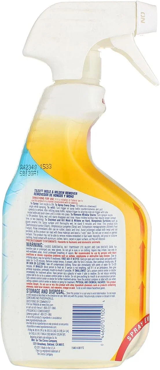 اسپری پاک کننده کپک و قارچ Tilex، ۴۷۳ میلی لیتر اسپری پاک کننده کپک و قارچ Tilex، ۴۷۳ میلی لیتر