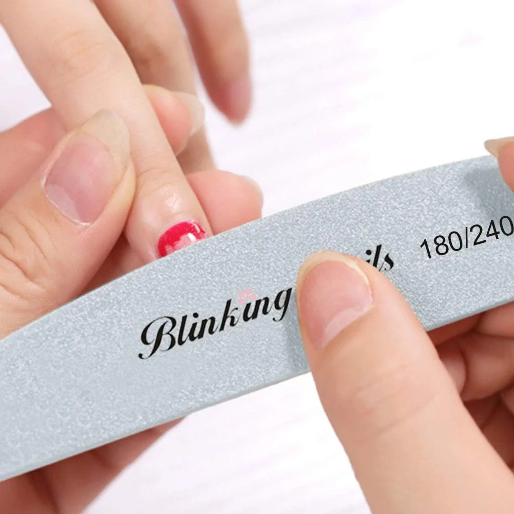 سوهان ناخن و بافر BlinkingNails، سوهان ناخن حرفه ای با درجه زبری 180/240، مجموعه سوهان سمباده دو طرفه قابل شستشو، سوهان بلوکی، سوهان ناخن یکبار مصرف، عمده ابزار طراحی ناخن سوهان ناخن و بافر BlinkingNails، سوهان ناخن حرفه ای با درجه زبری 180/240، مجموعه سوهان سمباده دو طرفه قابل شستشو، سوهان بلوکی، سوهان ناخن یکبار مصرف، عمده ابزار طراحی ناخن