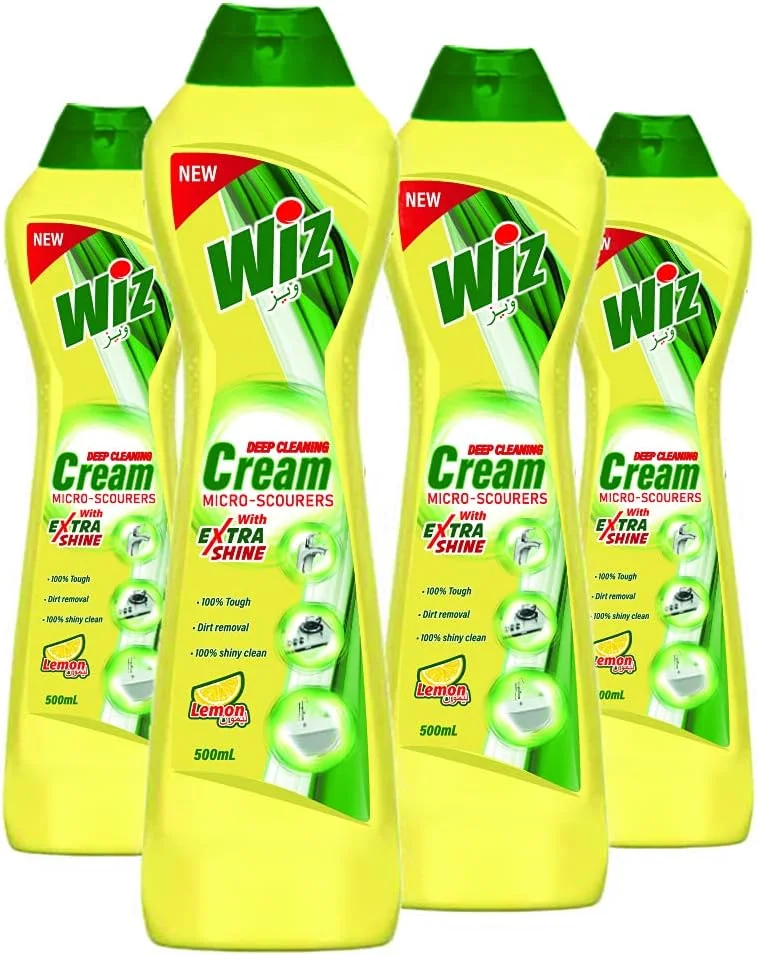 کرم تمیز کننده سویش سوپر ویز با رایحه لیمو، 500 میلی لیتر (بسته 4 عددی)