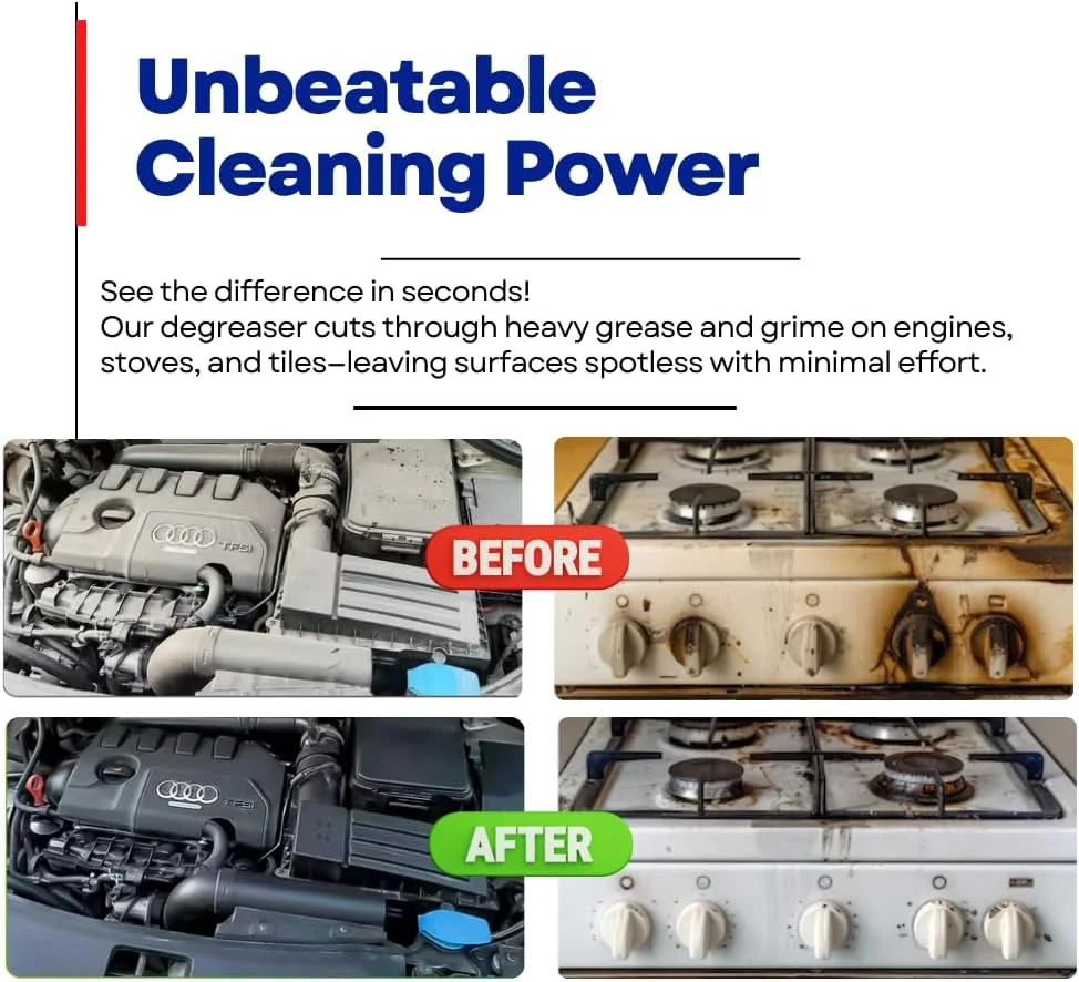 اسپری چربی زدای صنعتی قوی تریل Tri D-Grease با حجم 700 میلی لیتر - پاک کننده قدرتمند برای چربی های سخت