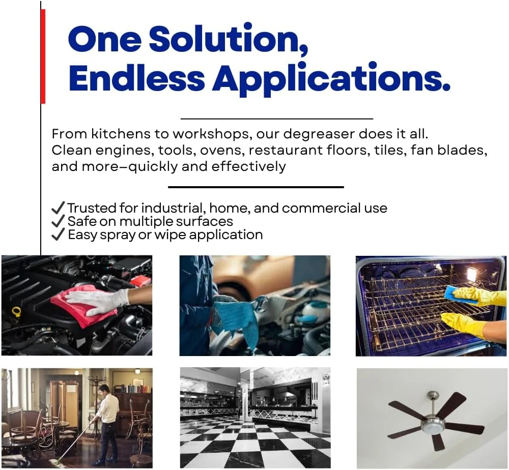 اسپری چربی زدای صنعتی قوی تریل Tri D-Grease با حجم 700 میلی لیتر - پاک کننده قدرتمند برای چربی های سخت