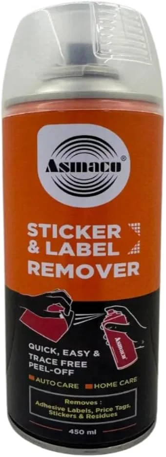 محلول پاک کننده برچسب 450 میلی لیتر – پاک کننده چسب و باقیمانده