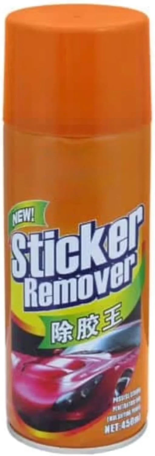 محلول پاک کننده برچسب و چسب – پاک کننده قوی 450 میلی لیتری برای فضای داخلی خودرو، بدنه، رینگ و موارد دیگر