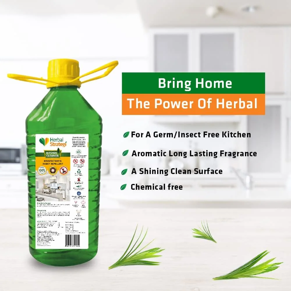 مایع تمیز کننده آشپزخانه گیاهی استراتژی (2 لیتر) - پر کردن مجدد
