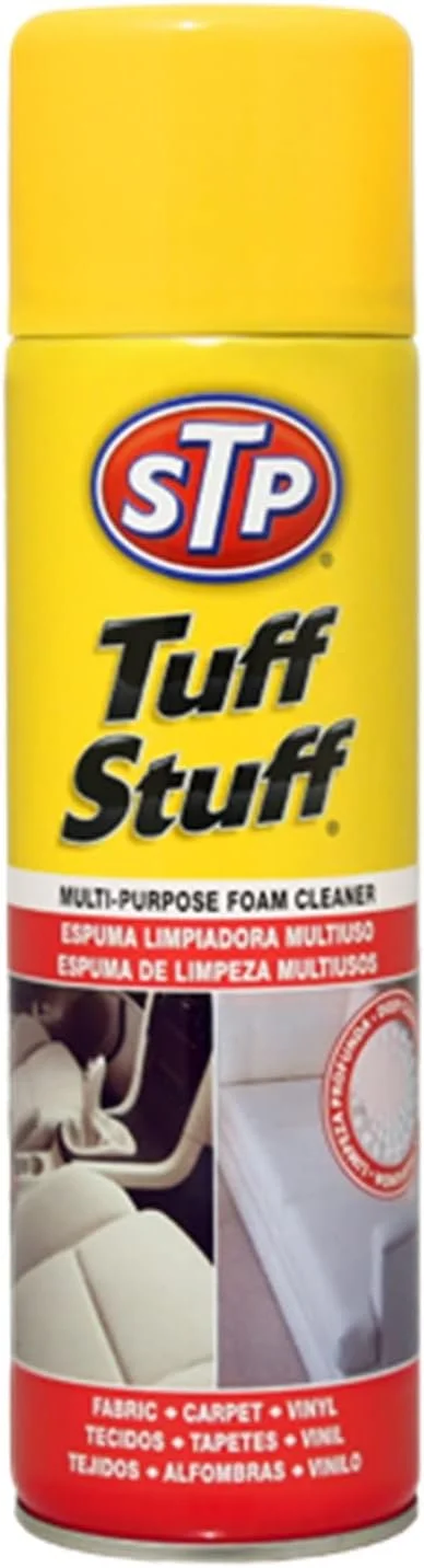 اسپری فوم پاک کننده چند منظوره STP TUFF Stuff: ایده آل برای تمیز کردن هر سطح قابل شستشو یا رنگ شده - بسته 2 عددی