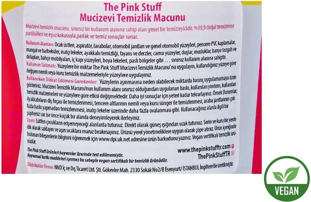 خمیر پاک کننده چند منظوره پینک استاف استار دراپس - 850 گرم