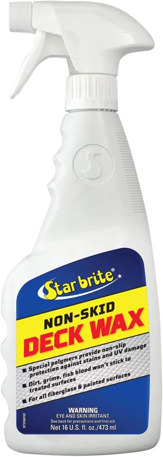اسپری واکس عرشه ضد لغزش استار برایت - محافظت ضد لغزش در برابر لکه ها و آسیب اشعه ماوراء بنفش - 473 میلی لیتر (097316)