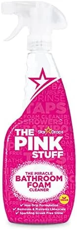 استار دراپس - The Pink Stuff - بسته 4 عددی اسپری چند منظوره و فوم حمام (2 اسپری چند منظوره، 2 فوم حمام)