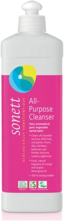 مایع پاک کننده چند منظوره سونِت، 500 میلی لیتر
