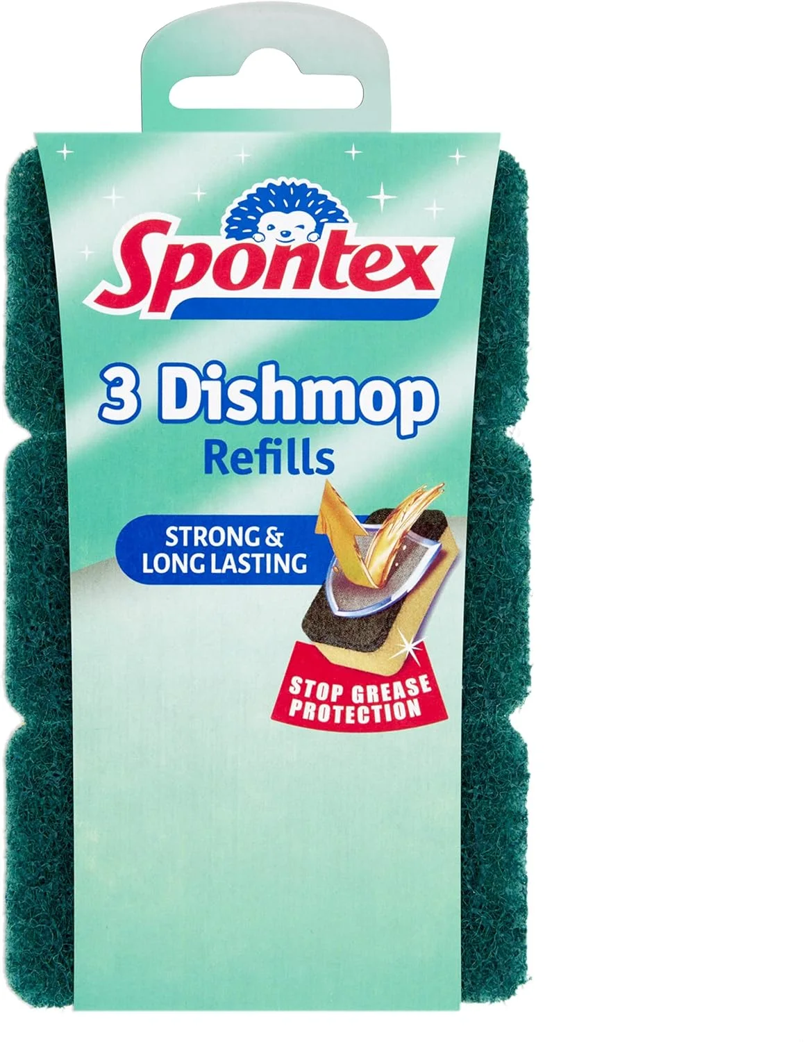 یدک طی ظرفشویی چند منظوره Spontex، بسته 3 عددی