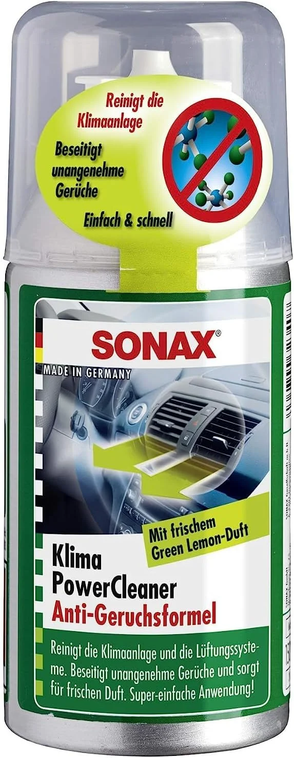 تمیز کننده سیستم تهویه مطبوع سوناکس با رایحه لیمو سبز