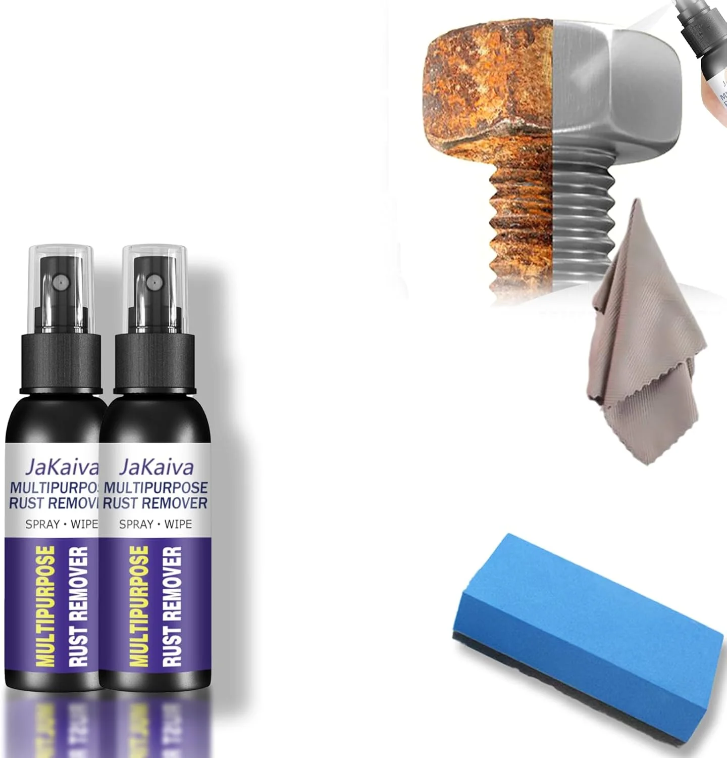 اسپری چند منظوره زنگ بر Sofenthiss، اسپری چند منظوره زنگ بر، اسپری زنگ بر برای فلز، لکه بر زنگ آهن (2 عدد)