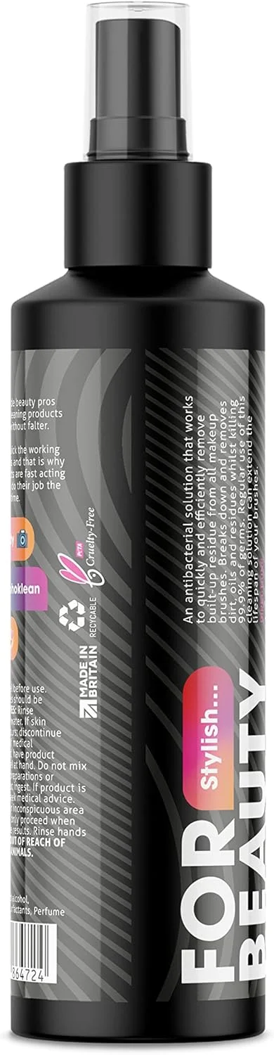 محلول تمیز کننده و ضد باکتری برس آرایشی سوهو کلین | از بین برنده میکروب ها و باکتری ها - 250 میلی لیتر، 250 میلی لیتر