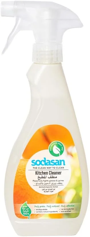مایع پاک کننده آشپزخانه سوداسان 100% طبیعی 500 گرم