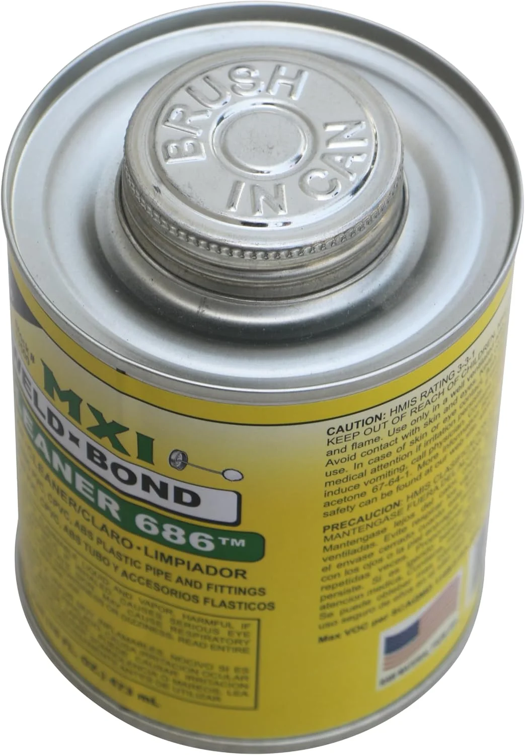 پاک کننده لوله پی وی سی Siltox – 473 میلی لیتر | پاک کننده قدرتمند برای لوله ها و اتصالات پلاستیکی PVC، CPVC، ABS | حلال صنعتی سریع الاثر برای لوله کشی، آبیاری و نصب لوله