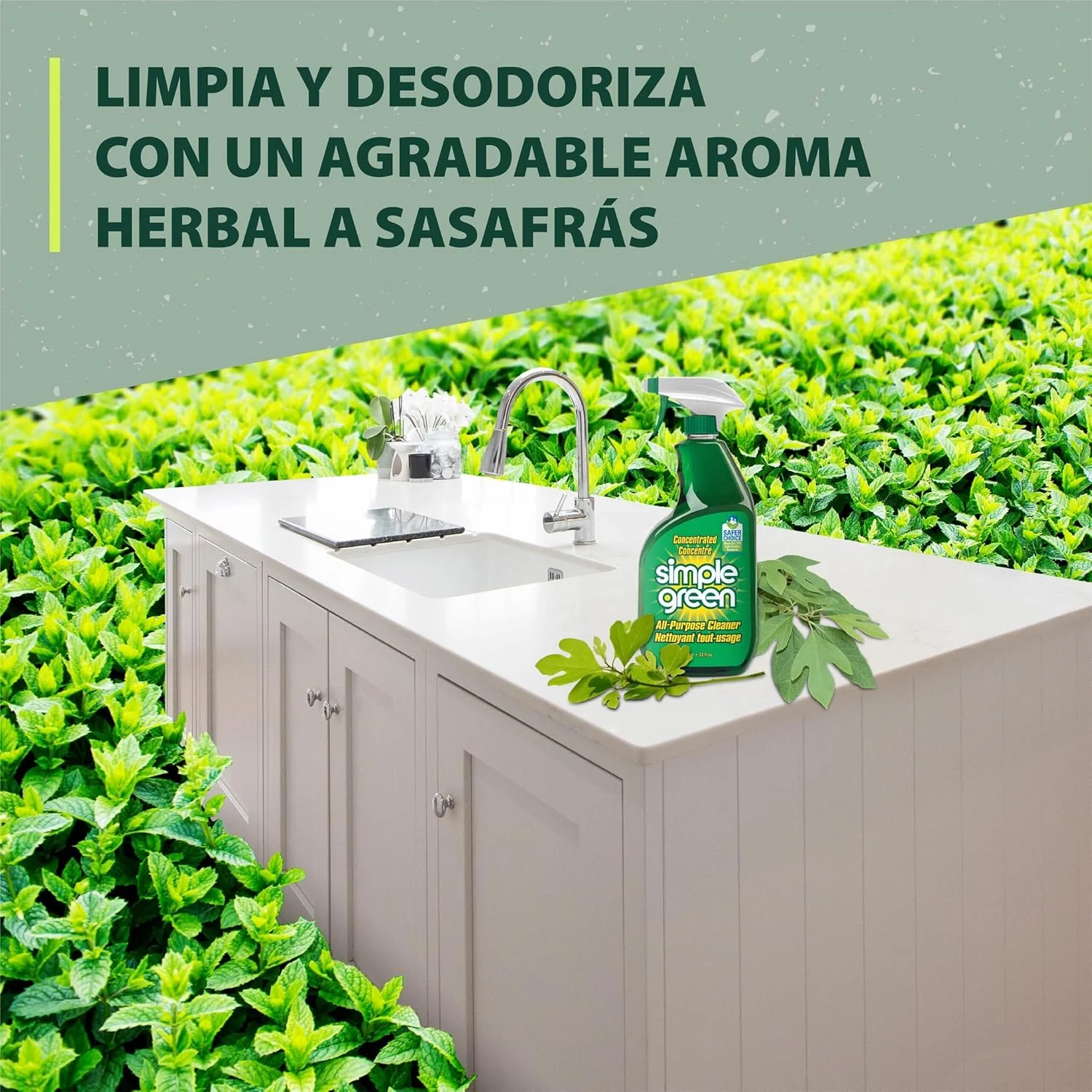 مایع پاک کننده چند منظوره سیمپل گرین 946 میلی لیتر مایع پاک کننده چند منظوره سیمپل گرین 946 میلی لیتر