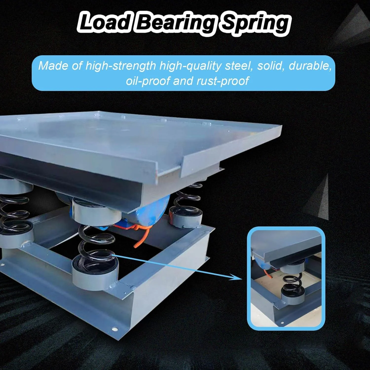 میز ویبره بتن 50 * 50 سانتی متر، پلتفرم ارتعاشی بلوک تست ارتعاش 2860 دور در دقیقه، موتور سیم مسی خالص، برای حذف حباب ها و رسوب میز ویبره بتن 50 * 50 سانتی متر، پلتفرم ارتعاشی بلوک تست ارتعاش 2860 دور در دقیقه، موتور سیم مسی خالص، برای حذف حباب ها و رسوب