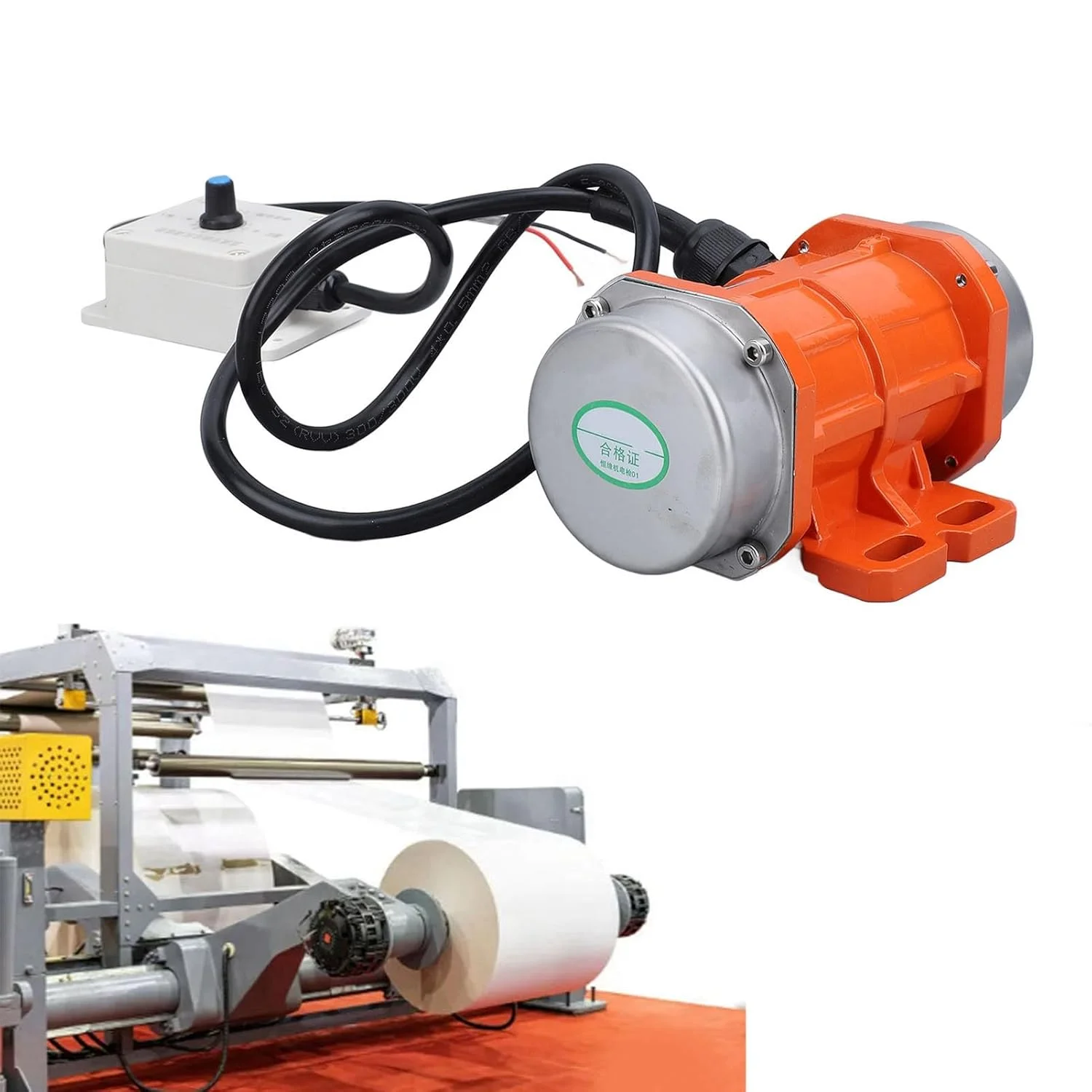 موتور ویبراتور بتن DC 12V 4000RPM براشلس آلیاژ آلومینیوم IP65 موتور ویبره برقی با کنترلر سرعت برای شیکر (50W) موتور ویبراتور بتن DC 12V 4000RPM براشلس آلیاژ آلومینیوم IP65 موتور ویبره برقی با کنترلر سرعت برای شیکر (50W)