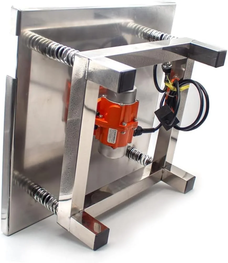 میز ویبره بتن 35 * 35 سانتی متری، دستگاه ویبراتور صفحه تخت بتنی استیل ضد زنگ 3000 دور در دقیقه، لرزاندن پودر مرطوب/حذف حباب ها/ته نشین کردن میز ویبره بتن 35 * 35 سانتی متری، دستگاه ویبراتور صفحه تخت بتنی استیل ضد زنگ 3000 دور در دقیقه، لرزاندن پودر مرطوب/حذف حباب ها/ته نشین کردن