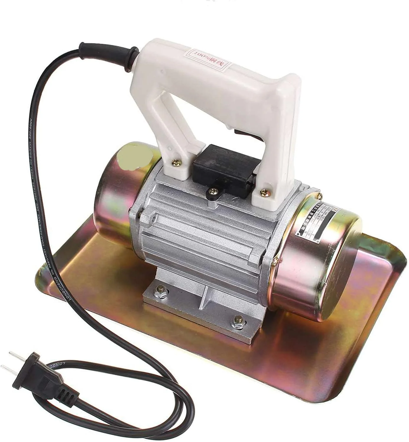 ماله ویبره تخت قابل حمل 370 وات GZDtdsd، میز تقویم تخت ویبره برقی، ویبراتور بتن دستی