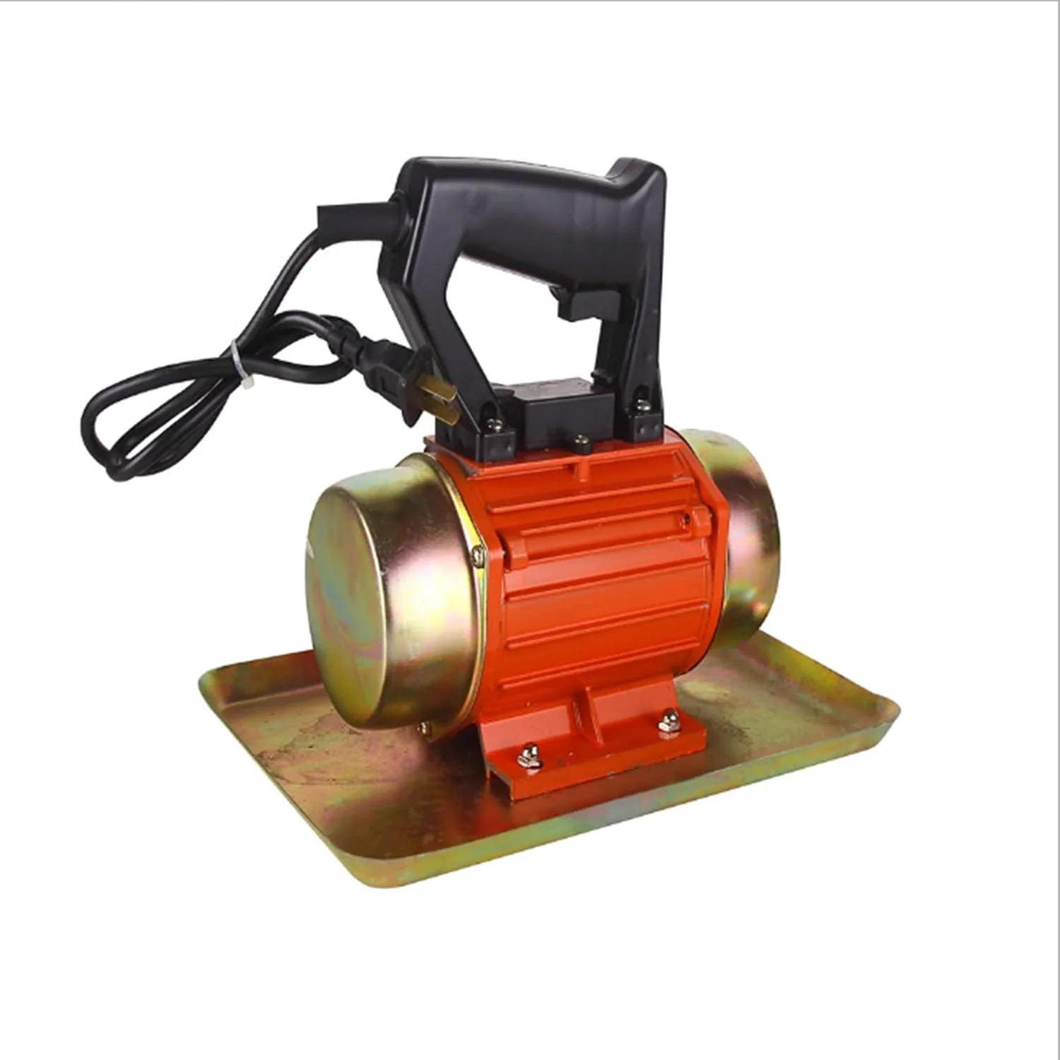 موتور ویبراتور بتن دستی GZDZHP، ماله پره ای بتن 380 ولت 370 وات، ماله پره ای قابل حمل، ماله ویبره تخت، ماله پره ای مناسب برای کف و دیوار