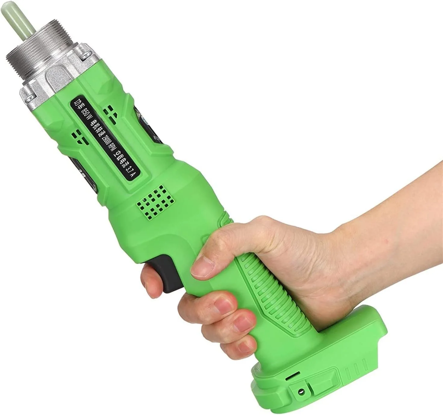 بالابر برقی کاشی Raitron ویبراتور بتن بی سیم 850 وات حذف حباب های هوا لرزش ابزار ساخت و ساز حرفه ای سیمان ابزار باتری