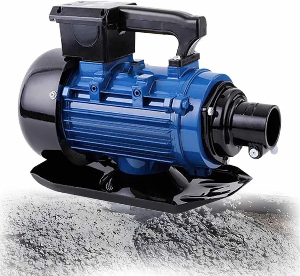 ویبراتور بتن برقی YIGECHENXIN با شفت انعطاف پذیر، ابزار همزن بتن تجاری قابل حمل، موتور مسی قدرتمند مناسب برای خانه ها، پل ها