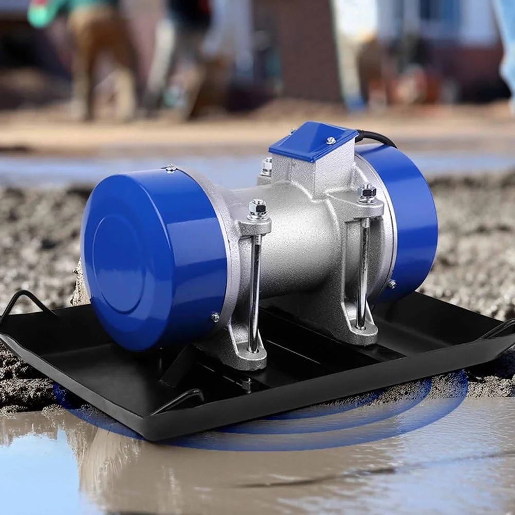 دستگاه ویبراتور بتن صنعتی YIGECHENXIN، 220 ولت، ماله تخت ملات رومیزی تجاری، ارتعاش با فرکانس بالا برای از بین بردن حباب های سیمان، محکم و قابل اعتماد